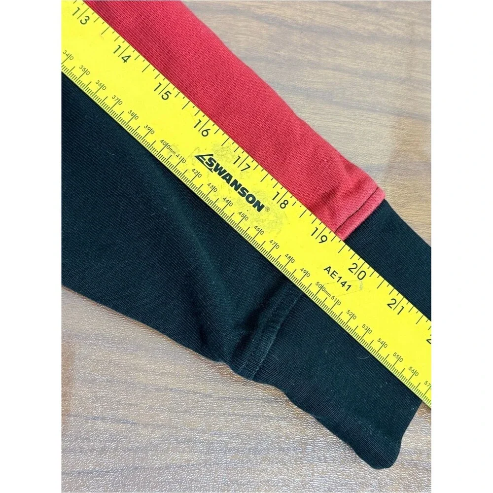 Banana Republic Long-Sleeve Colorblock Rugby Shirt Embroidered Under Collar M